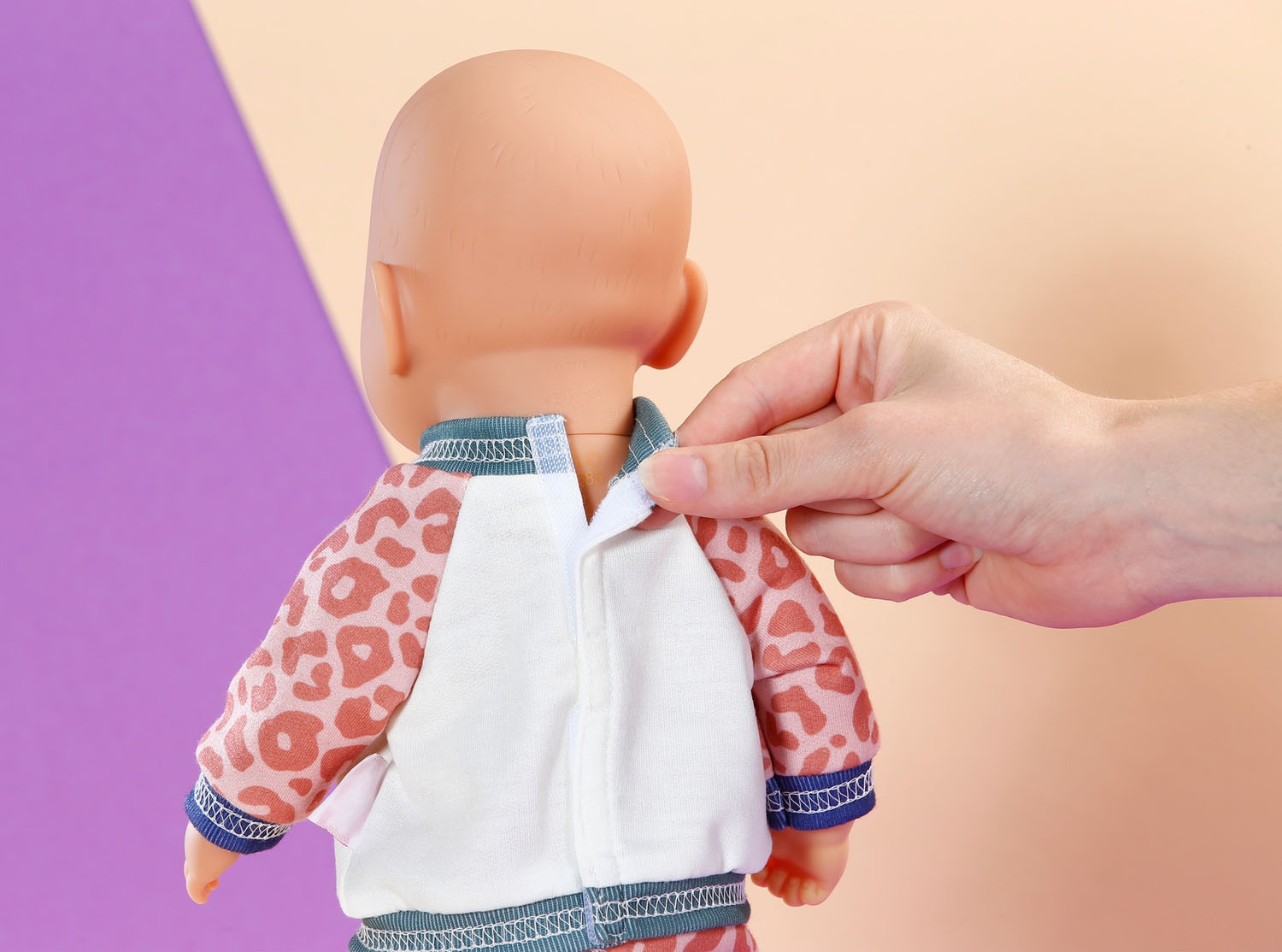Baby Born Puppenkleidung »Jogging Anzug Dschungel, 36 cm« mit Kleiderbügel
