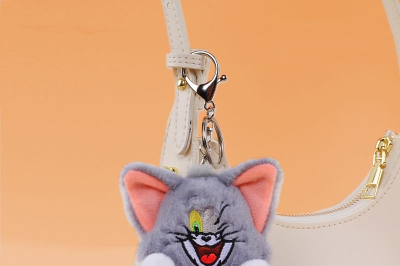 HUGKIS - Tom & Jerry Food Pluche Tashanger Sleutelhanger (Verschillende Ontwerpen)