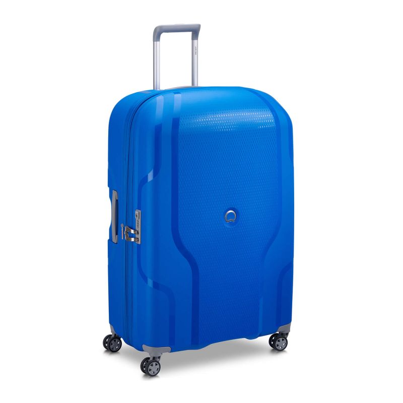 Valise rigide Clavel Extensible 83 cm Bleu électrique