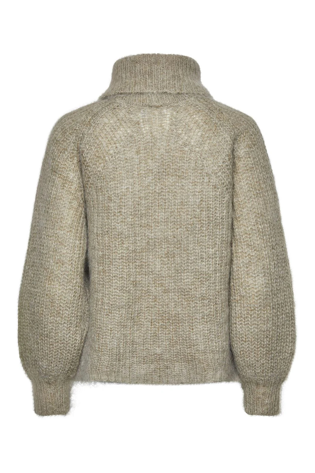 Y.A.S Yaslambi Ls Knit Rollneck Pullover  abbey stone