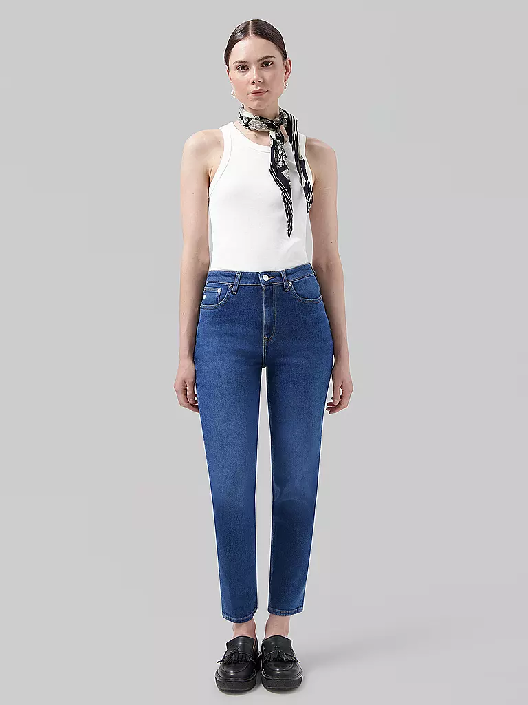 MUD JEANS Jeans Tapered Fit MAMS blau