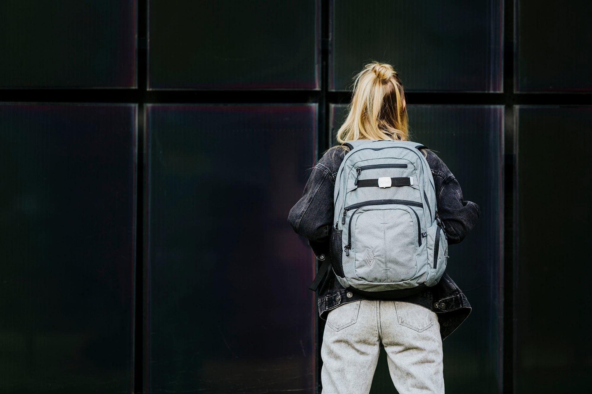 NITRO Schulrucksack »Hero« Alltagsrucksack, Grosser Freizeitrucksack, Schule, Arbeit und Reise
