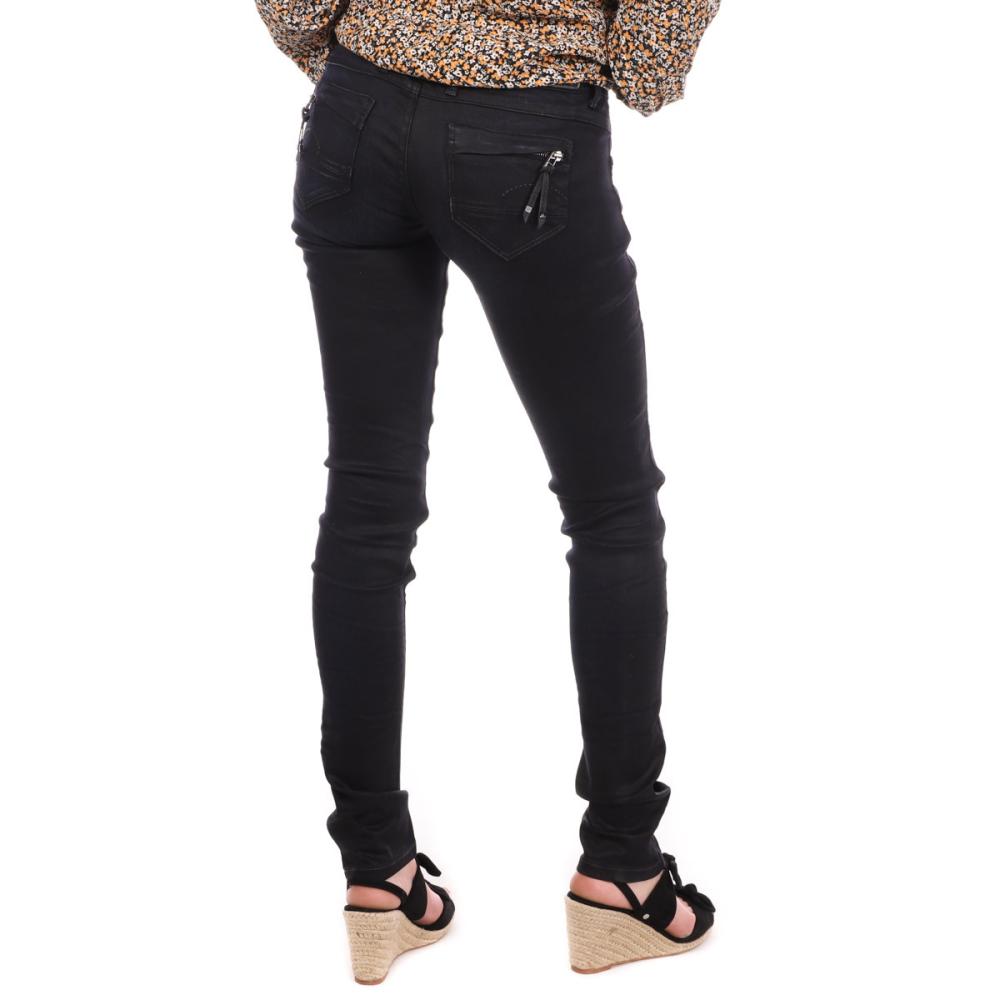 G-Star RAW Jean Slim Enduit Marine Femme G-Star Midge Cody