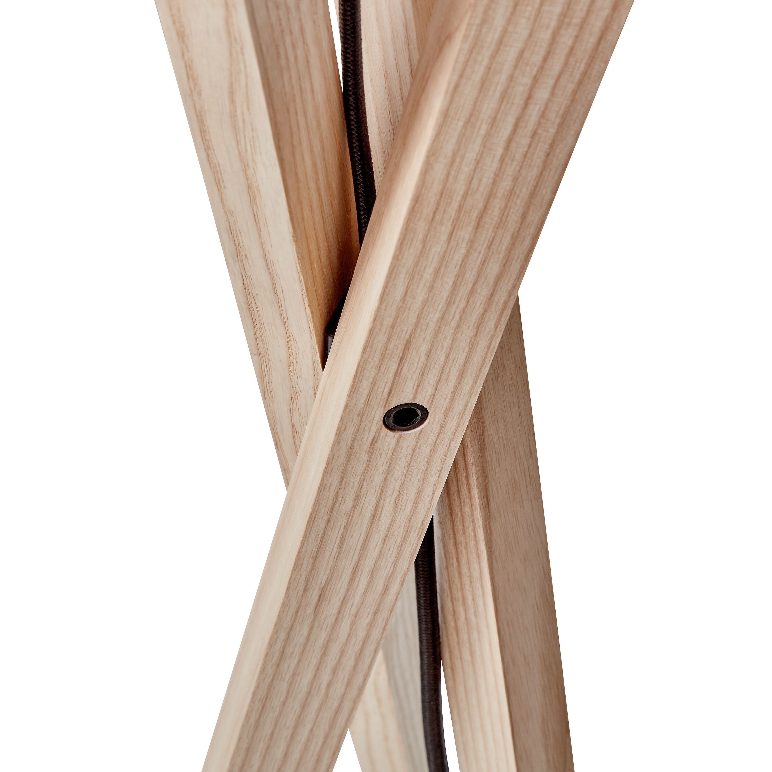 MIX&MATCH KAROL Stehleuchtenfuss - Natur / H: 120.0 cm x D: 46.0 cm