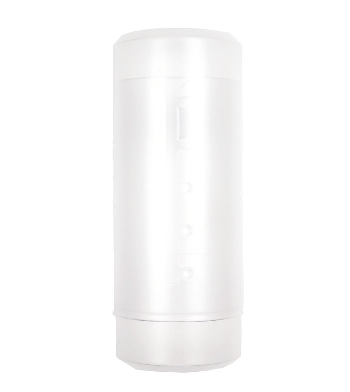 The Brush Tools - Makeup brush empty Canister - Large size - White