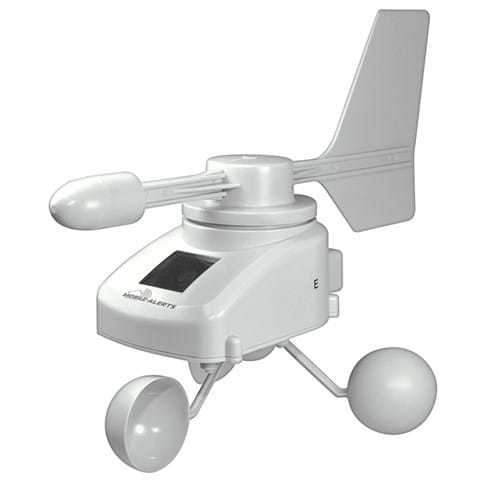 Capteur anémomètre mobile alerts