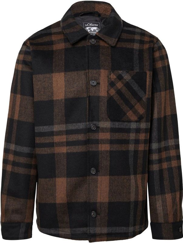 Buitenjas - Casual Outdoor Overshirt - Ruitpatroon - Praktische Zakken