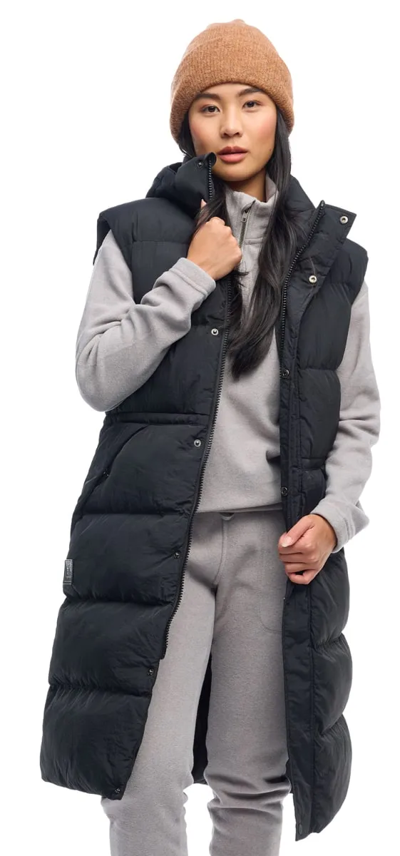 Twentyfour Mode Eva Puffy Vest D Sort