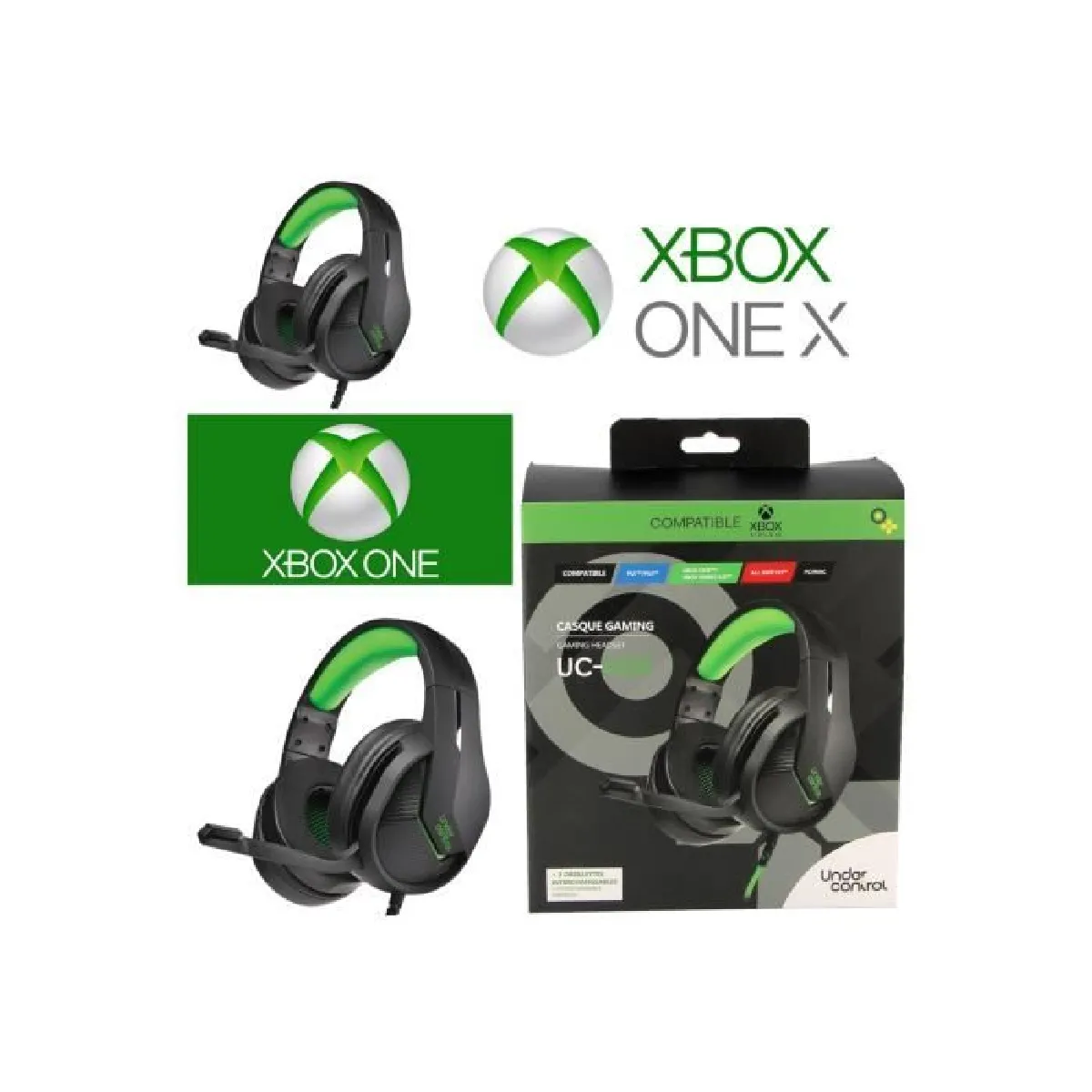 Under Control Casque Gaming Xbox