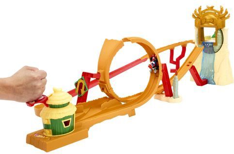 Hot Wheels Super Mario Bros Jungle Race - Speelgoed auto racebaan