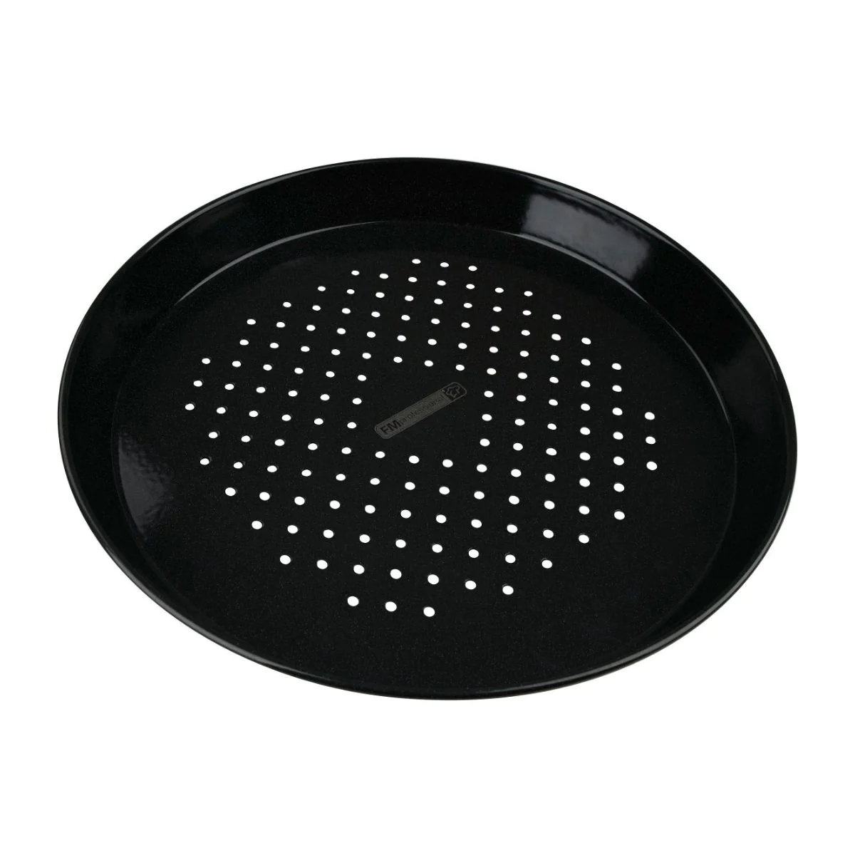 Plaque à pizza perforée ronde four et barbecue 32 cm Barbecue FM Profe