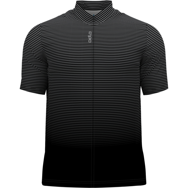 Odlo Herren Essential Print Full Zip Trikot