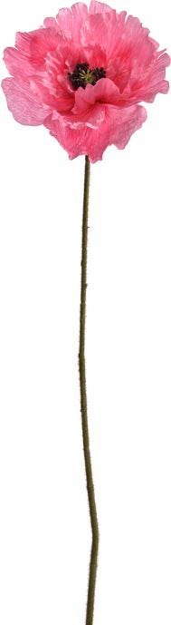 Jasaco kunstbloem Klaproos roze 82 cm