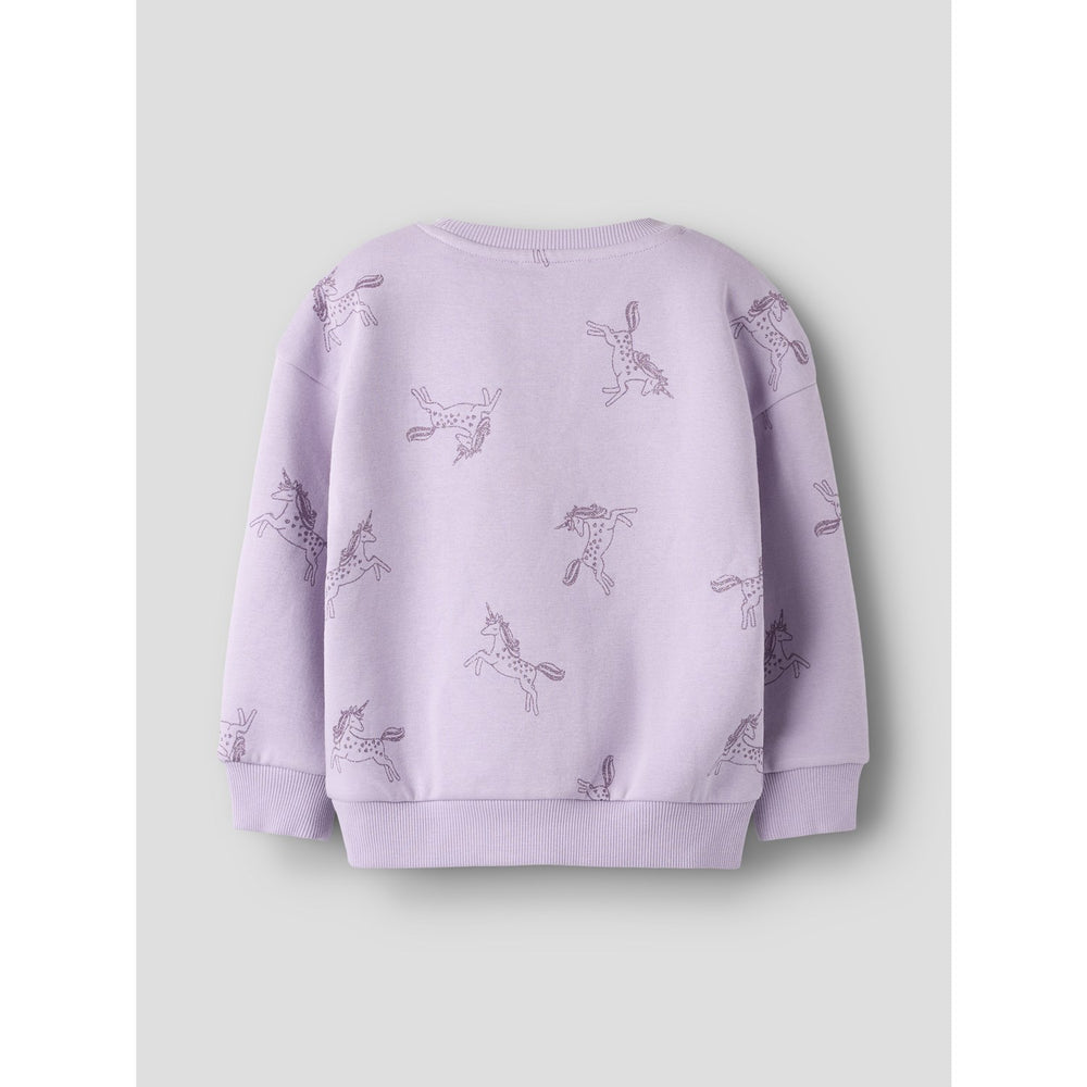 Køb Name It Lavender Lily Nmfsolea Ls Nreg Swe Bru