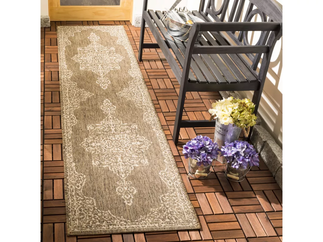 Tapis Cream & Beige 61 X 244 cm - Tropea