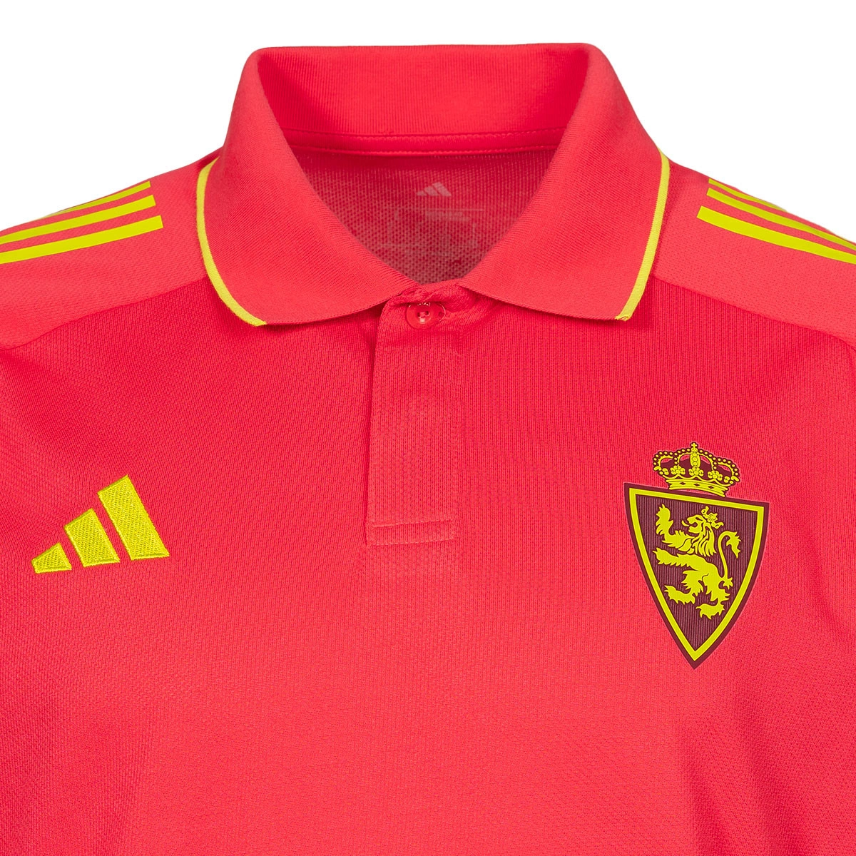 Polo adidas Real Zaragoza Passeio Jogador 25-26