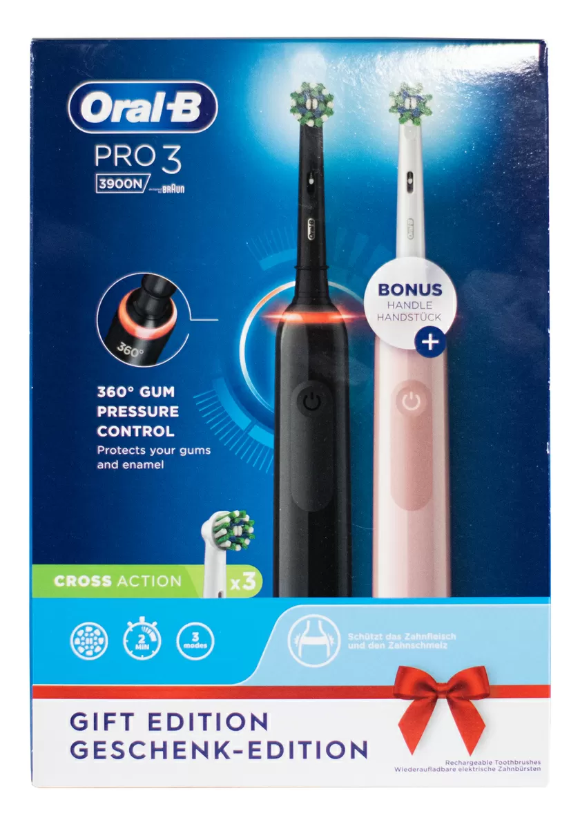 Oral-B Pro 3 3900N - 1 sæt