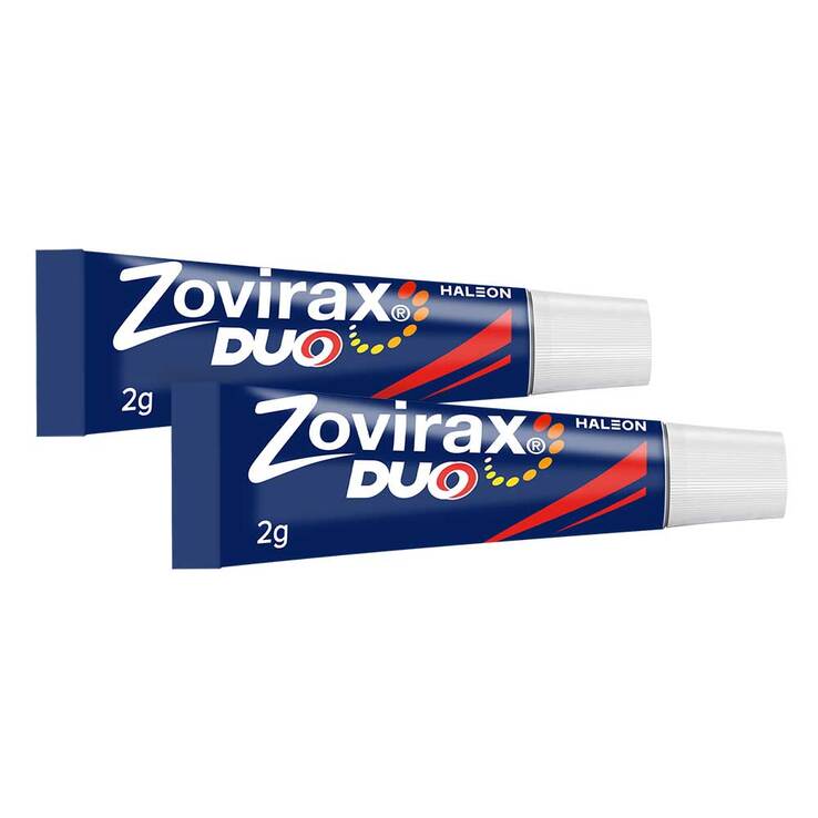 ZOVIRAX Duo 50 mg/g / 10 mg/g Creme, 2x2 g