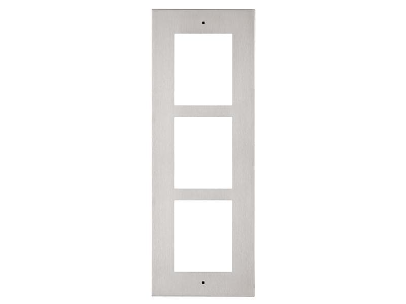 2N Montagerahmen IP Verso / LTE Verso 3 Module, silber 2N Rahmen für den Wandeinbau - 3 Module, silber