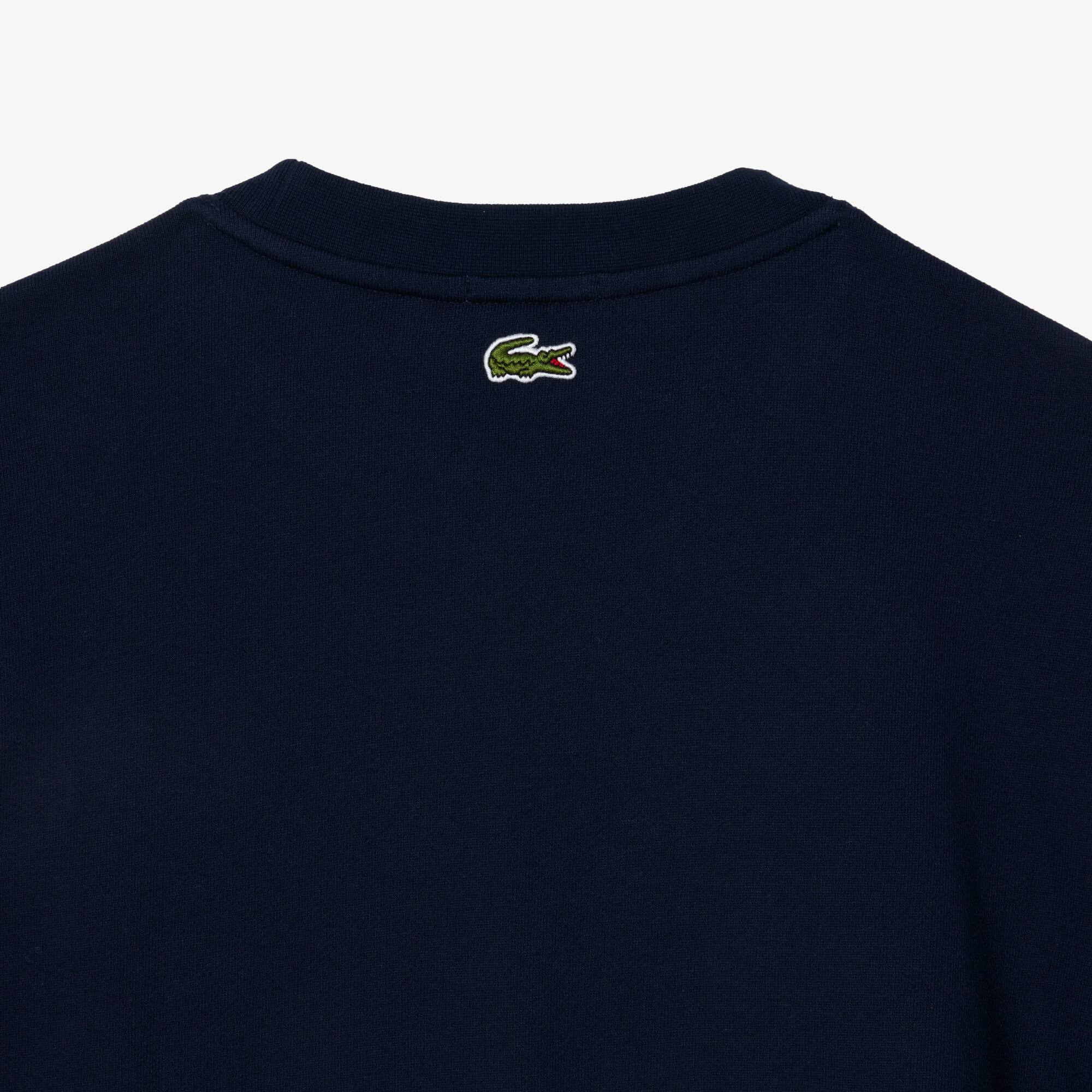 Jogger-Sweatshirt mit Signatur-Aufdruck Sweatshirts - Blau - Lacoste - Unisex