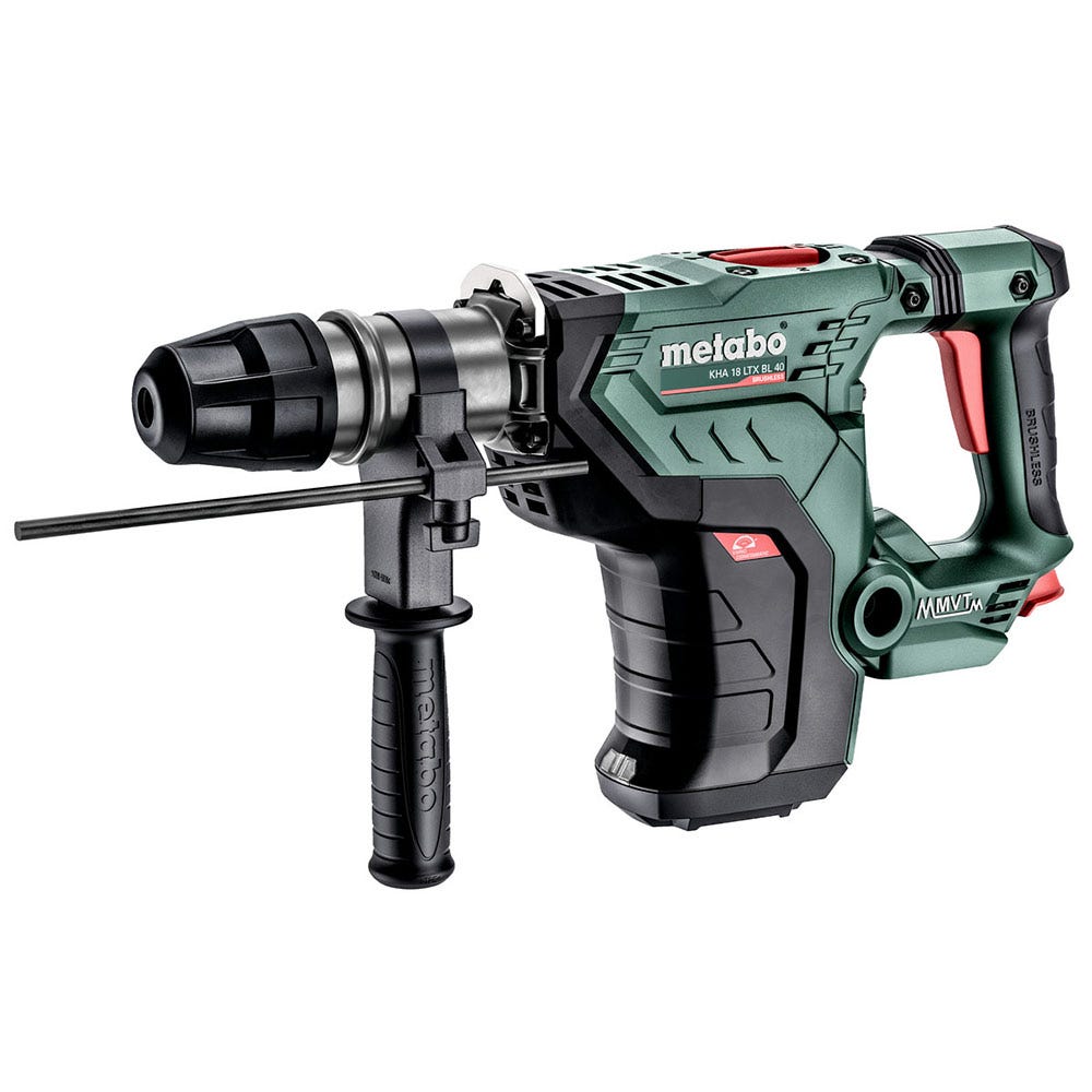 Martelo rotativo SDS Max sem escova METABO 18V, cor Skin 600752840