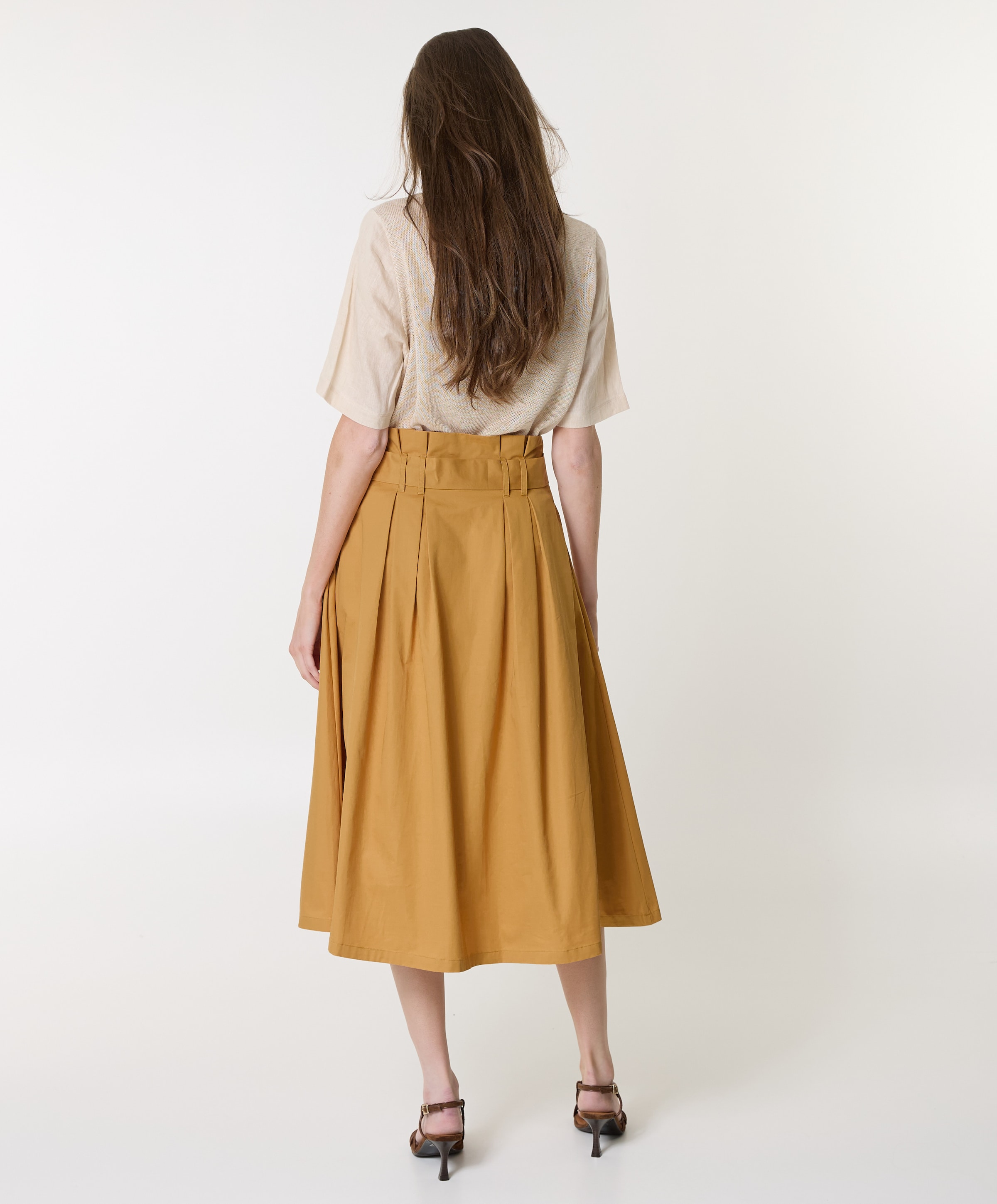 Anna Dames rok beige