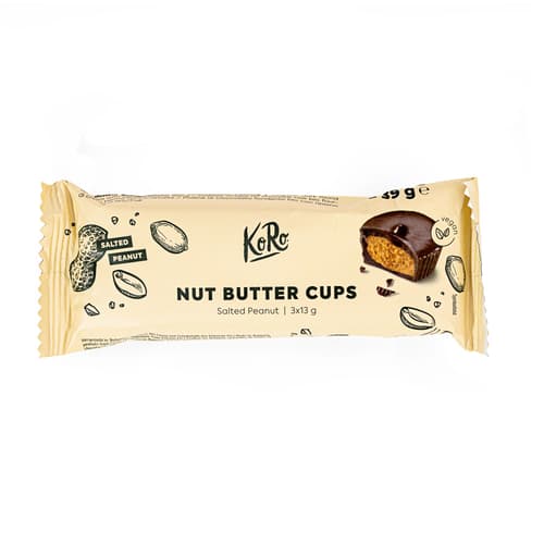 Koro BIO Nut Butter Cups Salted Peanut