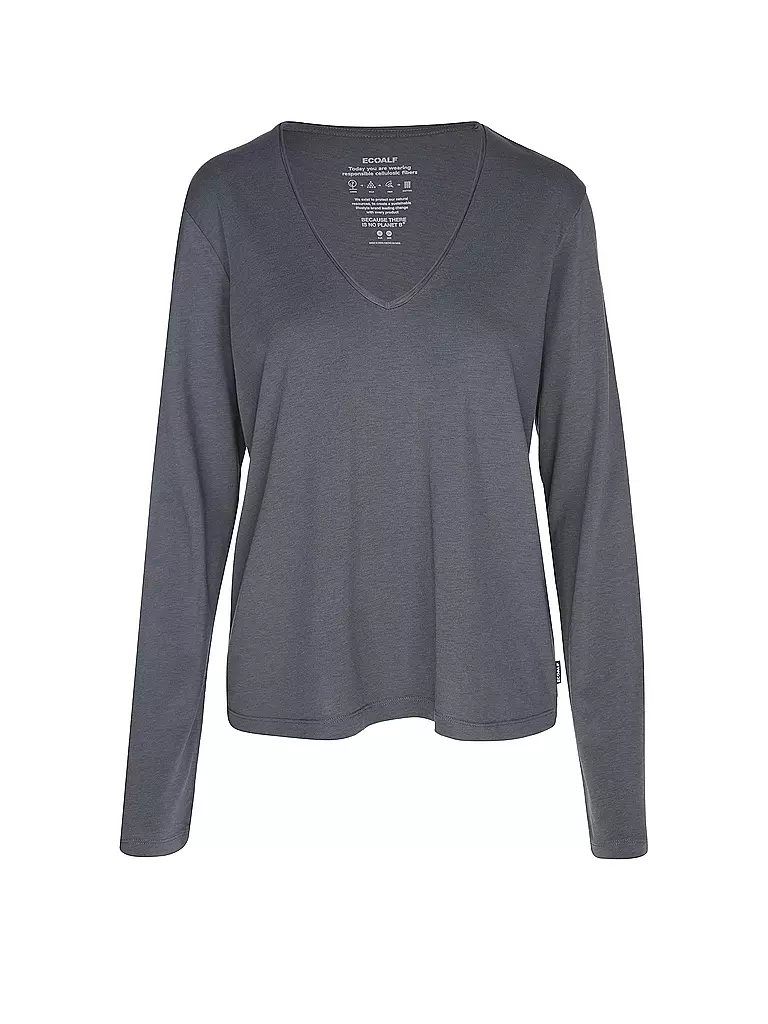 ECOALF Langarmshirt grau