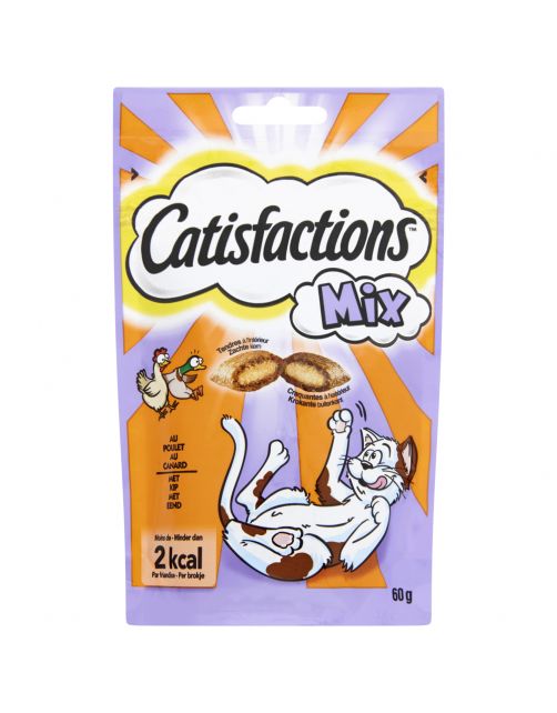 Catisfactions Kattensnoepjes 60 g - Kattensnack