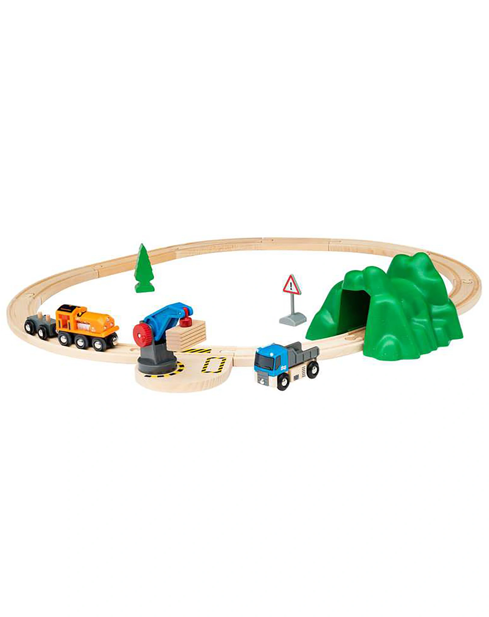Eisenbahn-Set STARTERSET GÜTERZUG 19-teilig