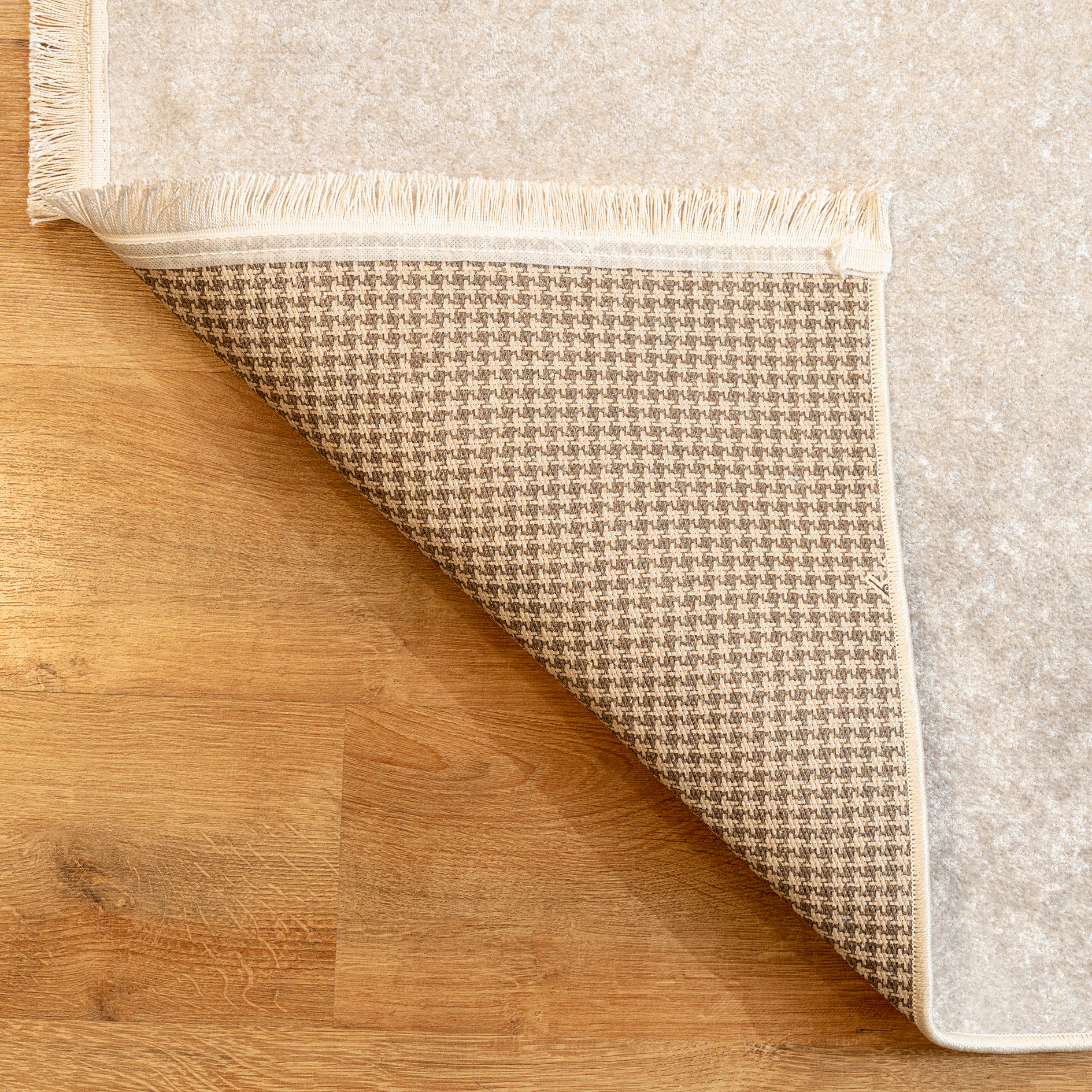 Teppich - creme - 80x150 cm