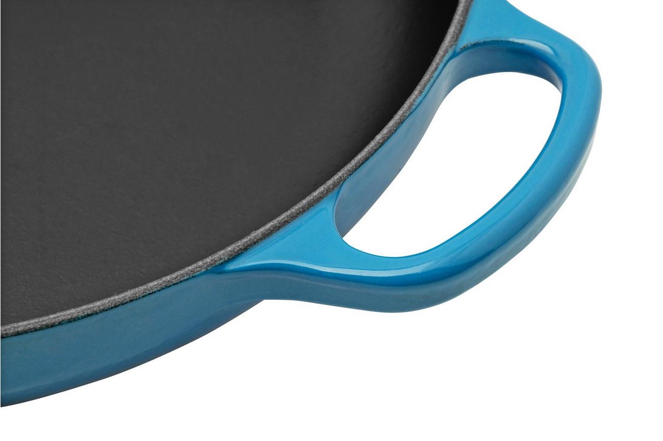 Le Creuset Signature koekenpan, 28 cm, 2.6L, azuurblauw