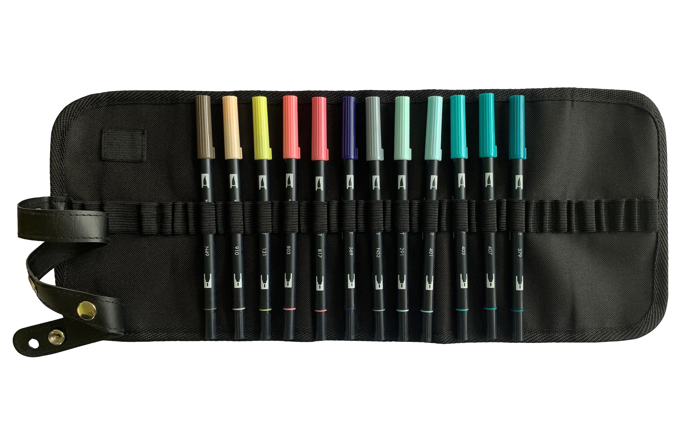 TOMBOW Faserstift »ABT Dual Brush 12« Bruchsicher, Wasservermalbar
