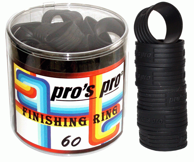 Finishing Ring 60er schwarz
