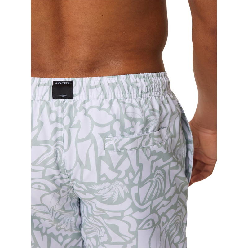 Björn Borg Print Badeshorts Herre