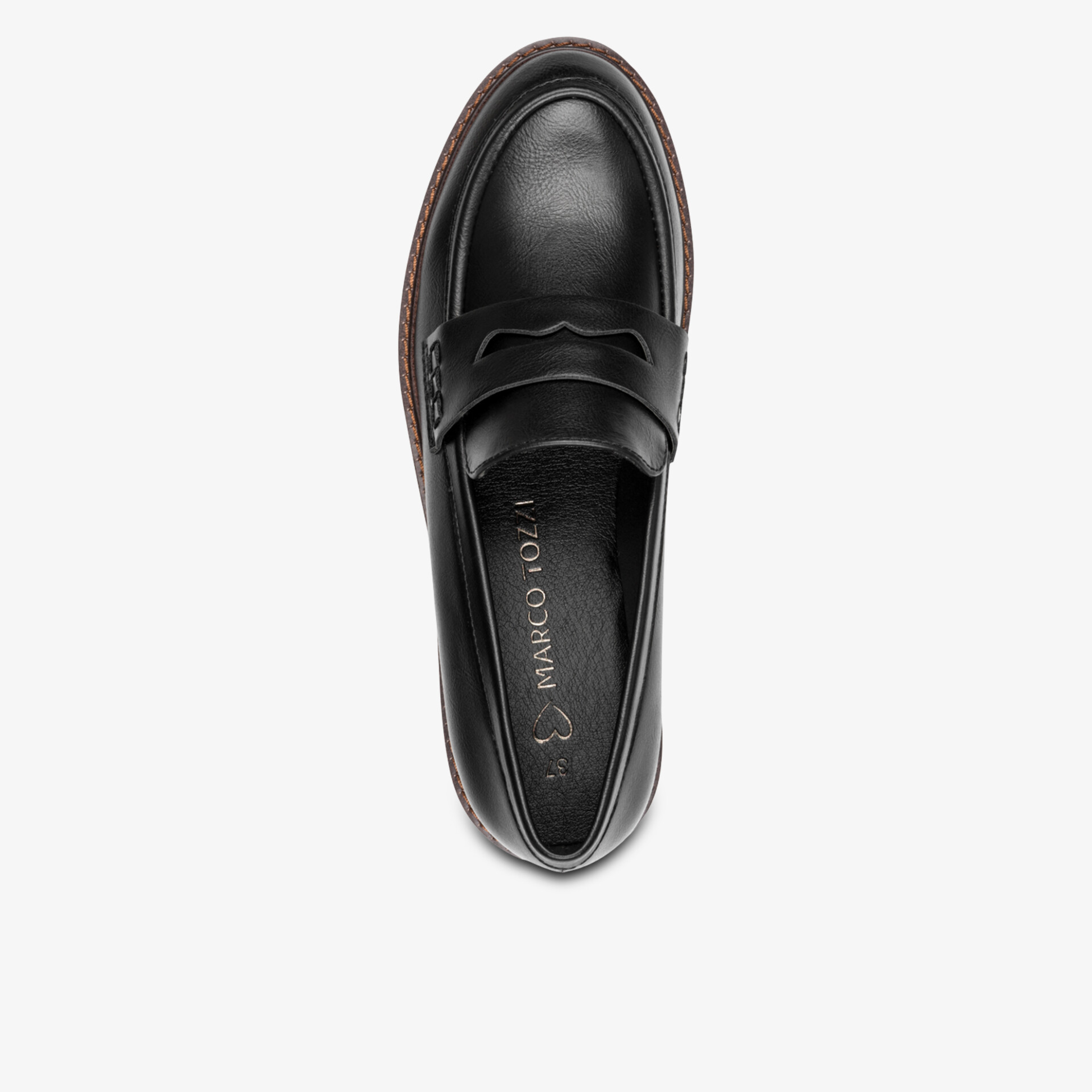 MARCO TOZZI Damen Loafer schwarz - Jetzt bei reno.de kaufen