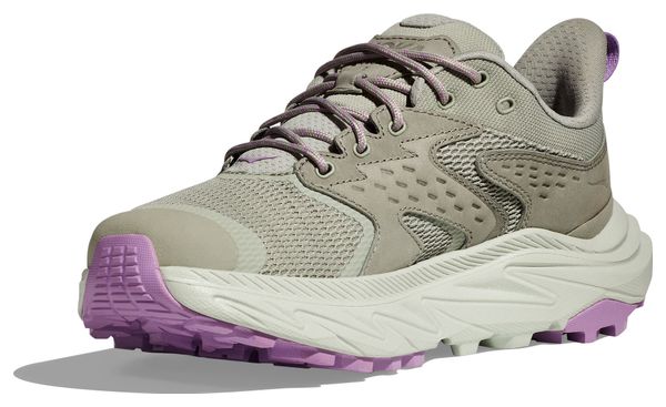 Chaussures Outdoor Hoka One One Anacapa 2 Low GTX Gris Violet Femme