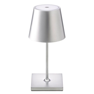 Akku-Tischleuchte NUINDIE Mini silber