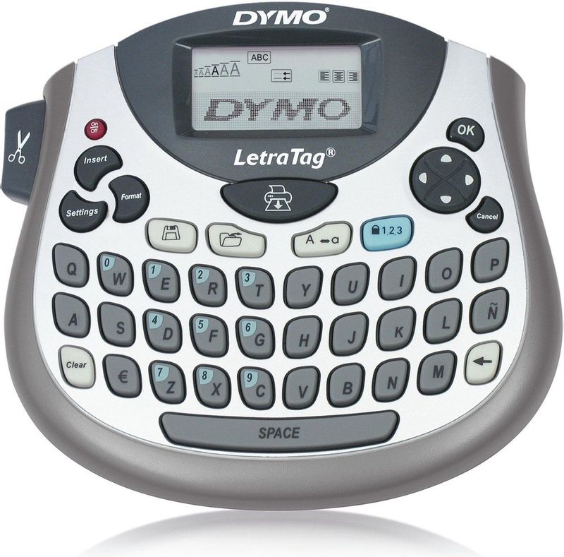 DYMO LetraTag LT 100T Met printrol QWERTY