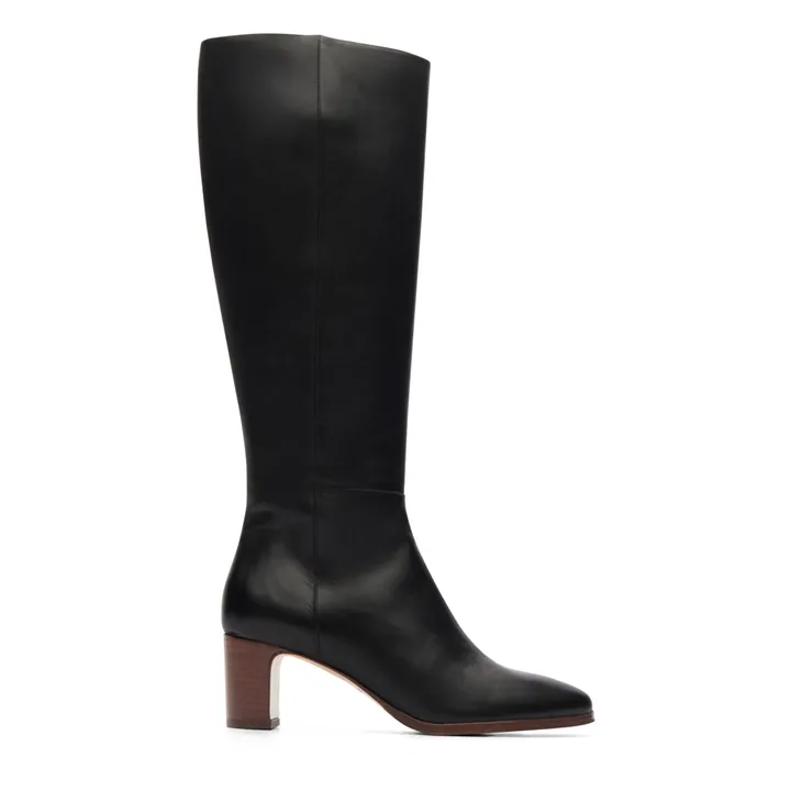 Rivecour Bottes Cuir N°291 | Noir