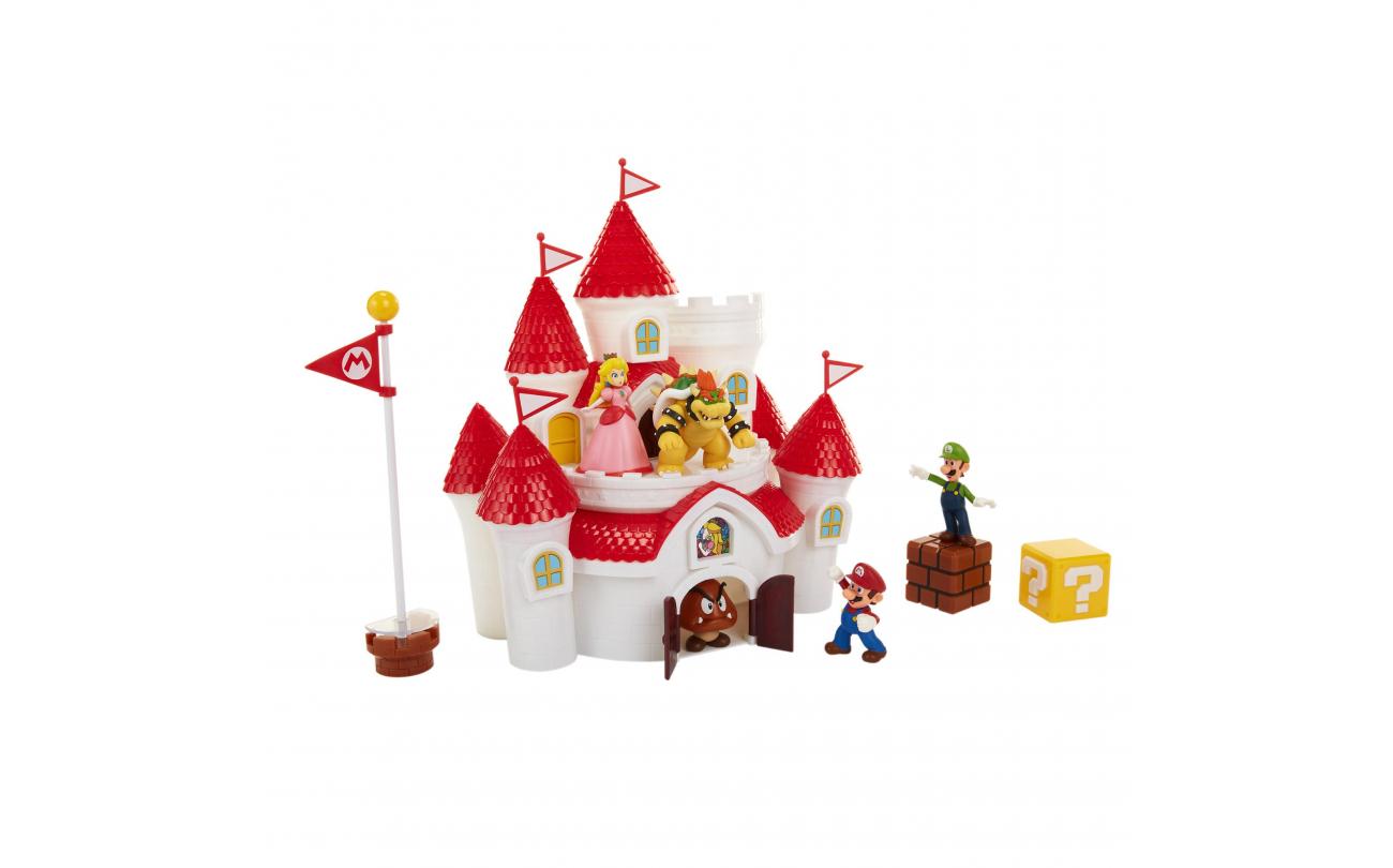 Super Mario Deluxe Mushroom Kingdom Castle Playset