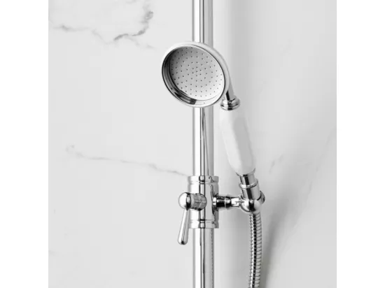 Pommeau de douche JACOB DELAFON Cléo 1889 chrome + flexible