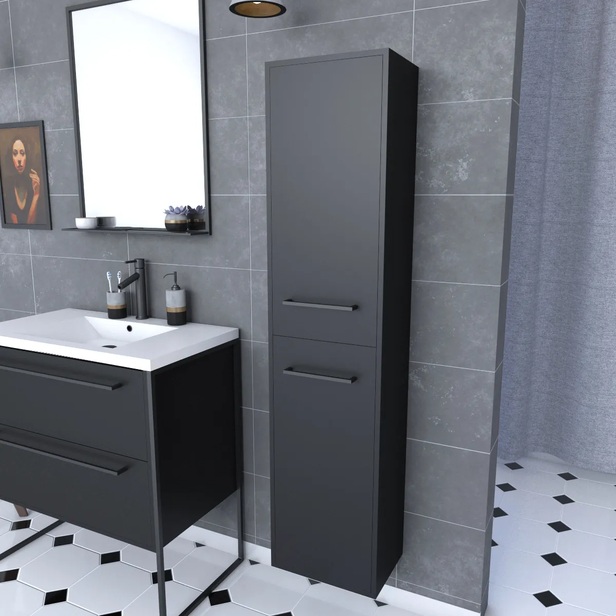 Aurlane STRUCTURA F050 - Noir