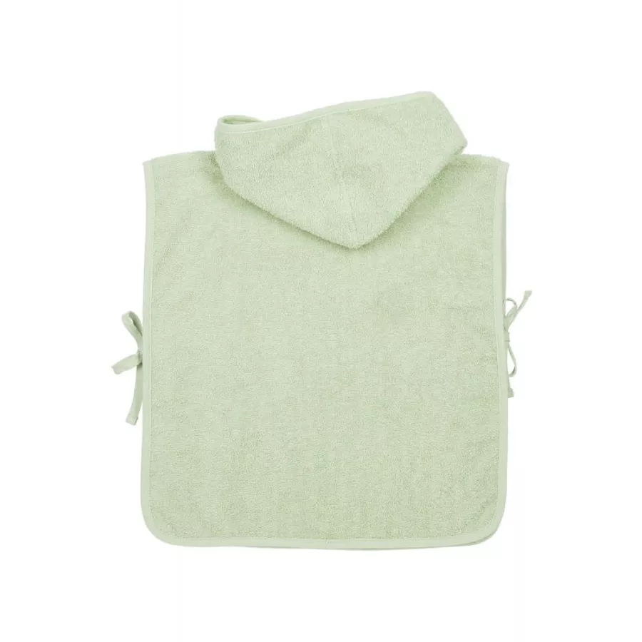MEYCO Badeponcho Frottee Uni Soft Green