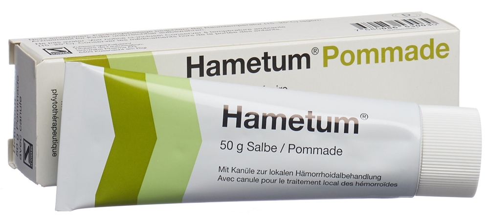 HAMETUM Salbe mit Kanüle Tb 50 g