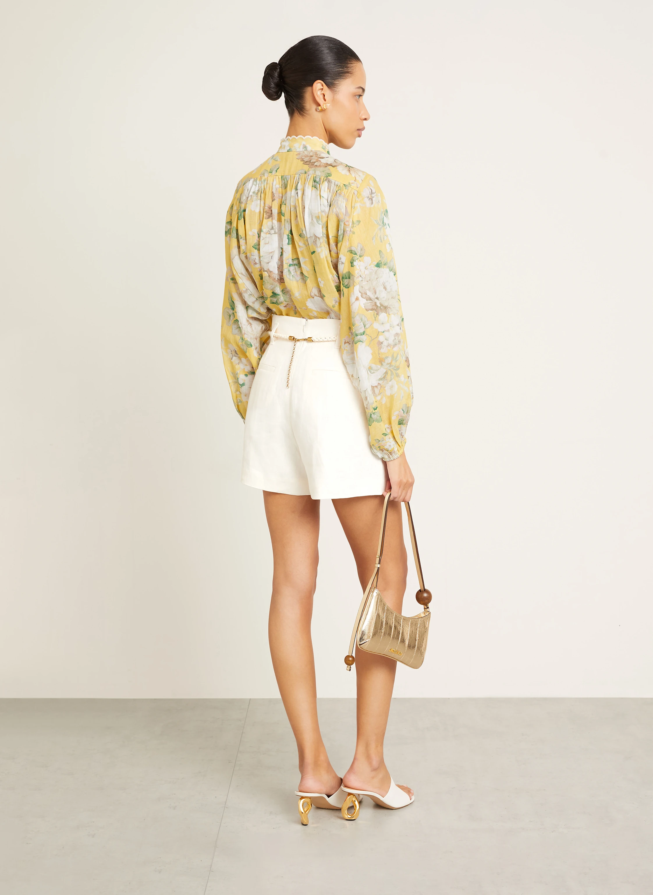 ZIMMERMANN Leinenshorts CRUSH