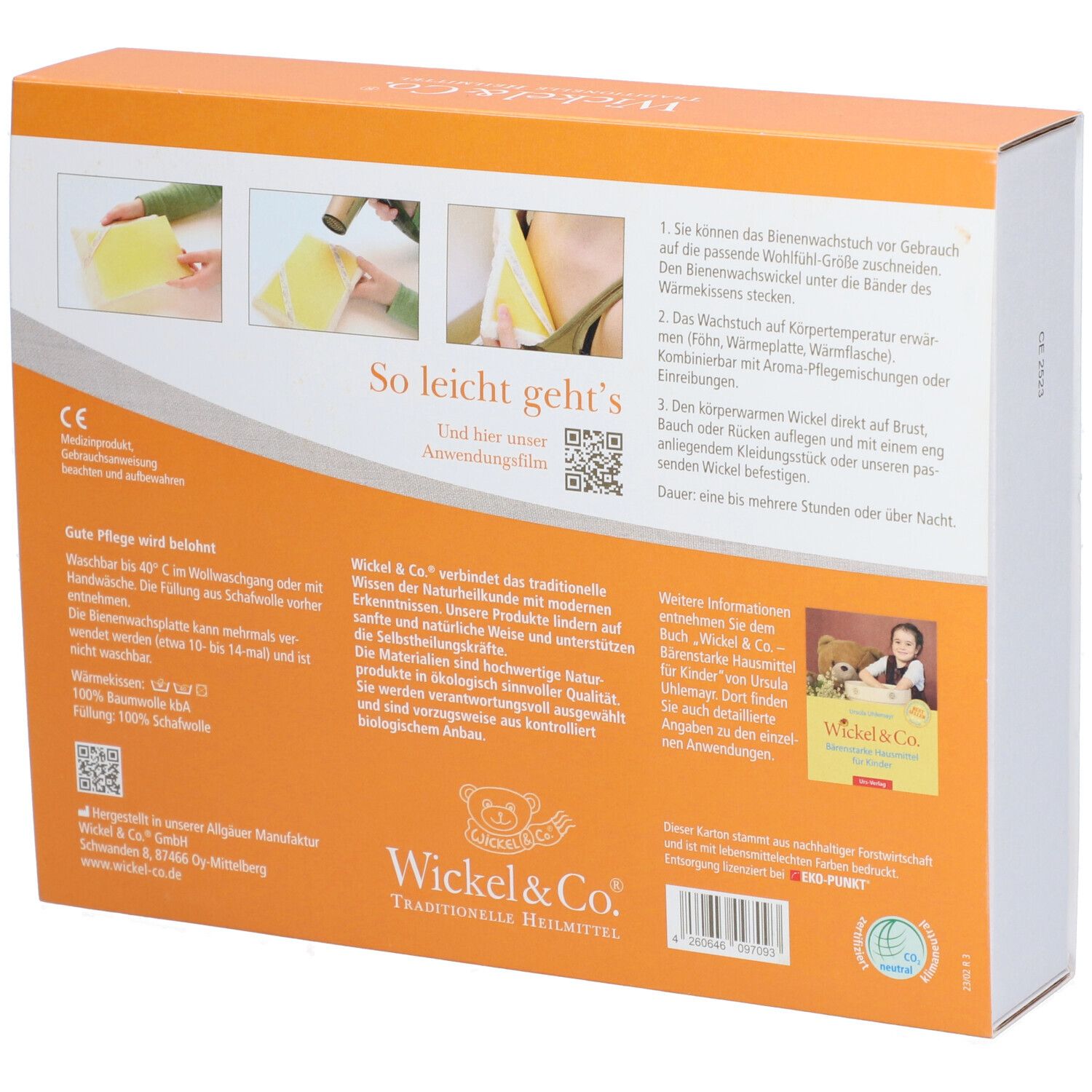 Bienenwachswickel-Set