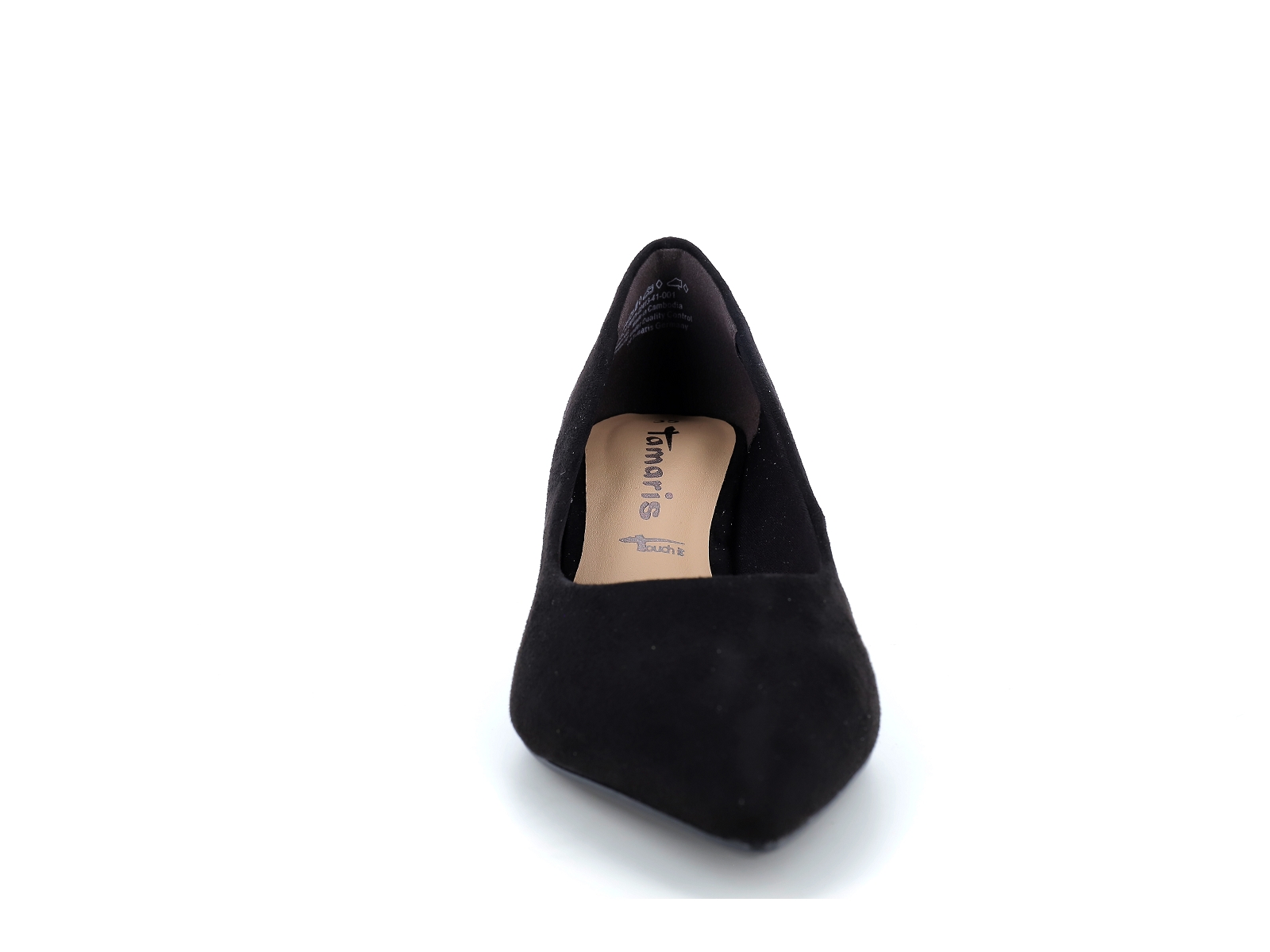 Tamaris-22413 Synthétique Velours Noir