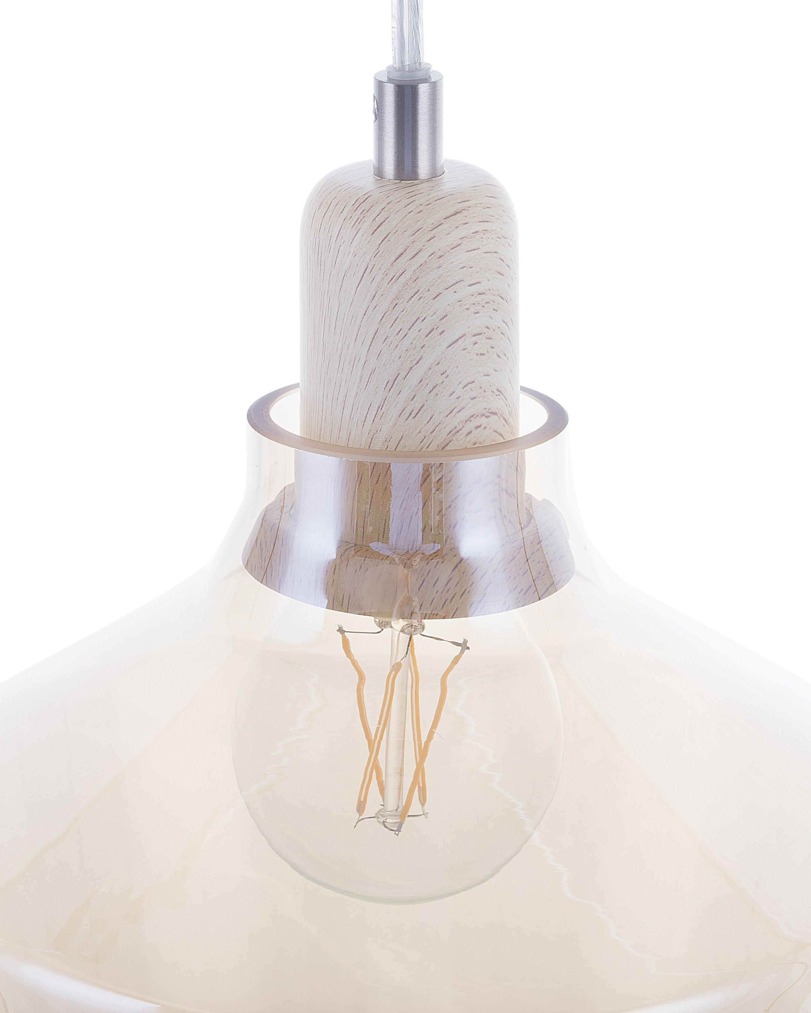 Hanglamp SANTON Glas Goud