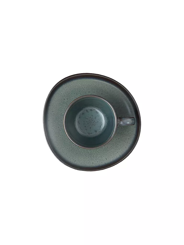 LIKE BY VILLEROY & BOCH Kaffeeuntertasse 15,5cm lave gris grau